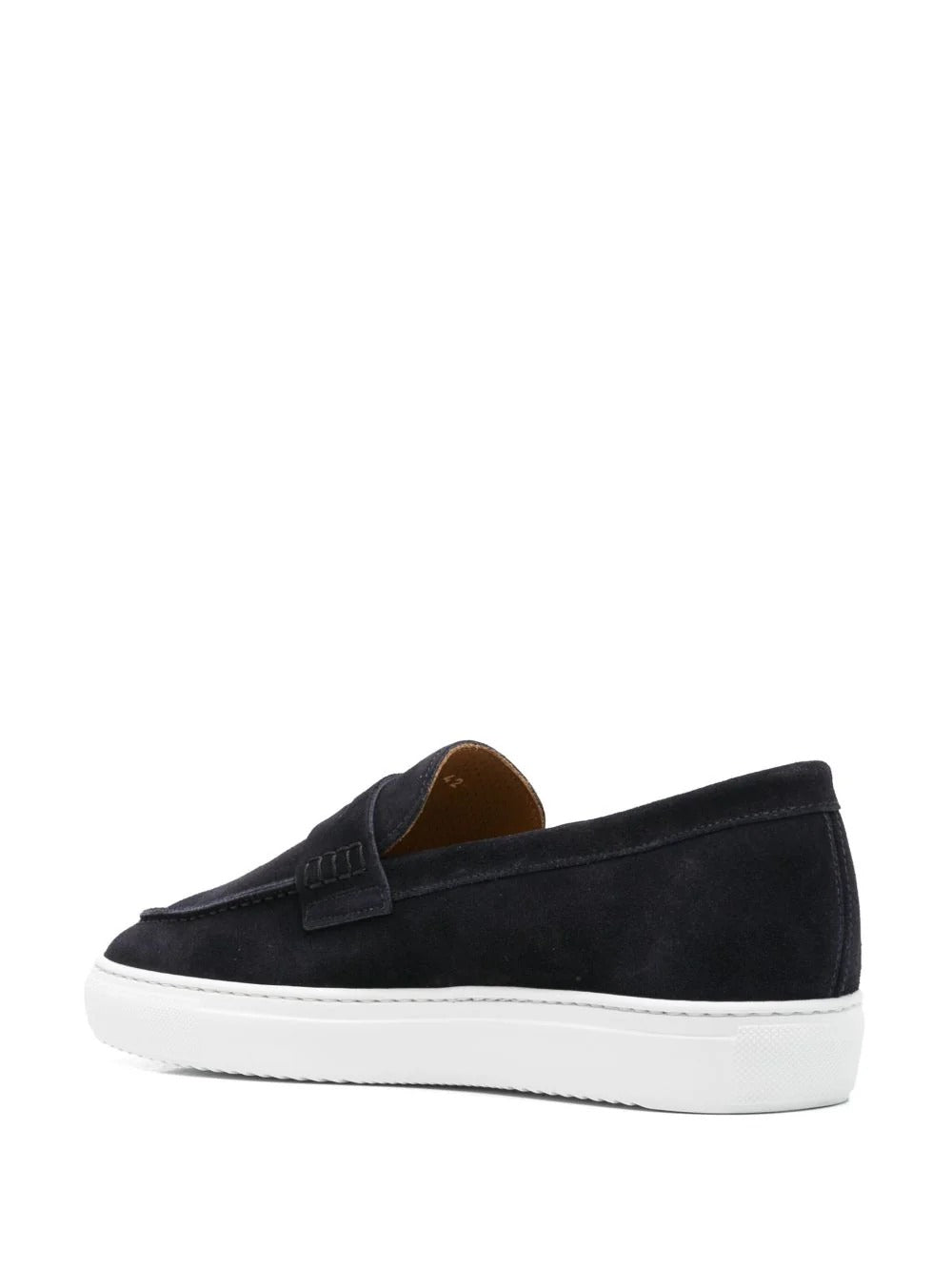 Doucal's Mocassino Pantofola Penny-Blu