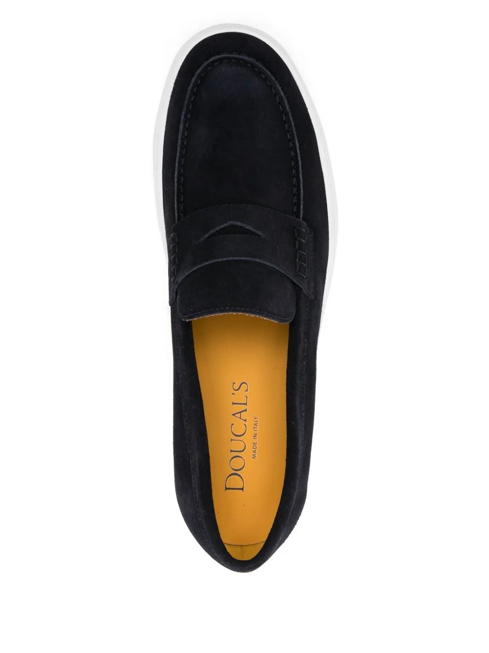 Doucal's Mocassino Pantofola Penny-Blu