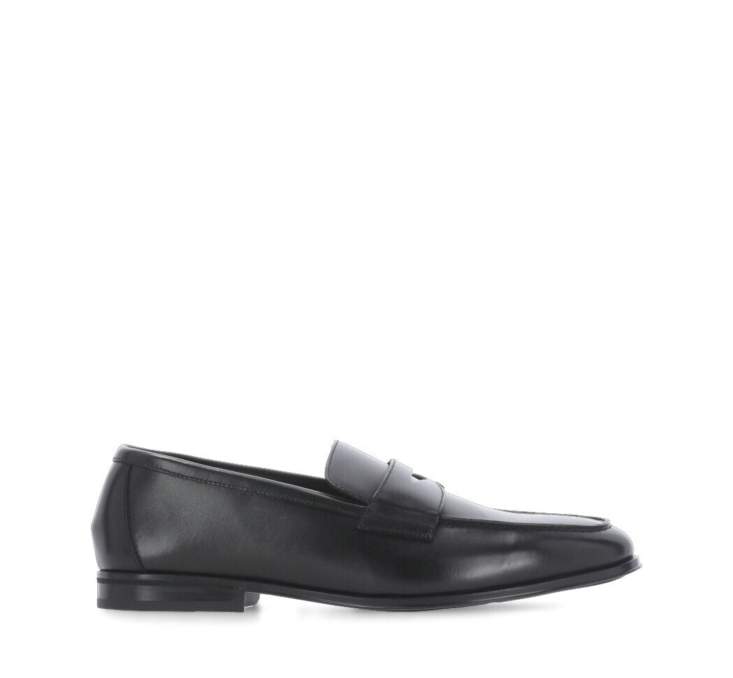 DOUCAL'S Mocassino Uomo Penny Adler Decò-Nero