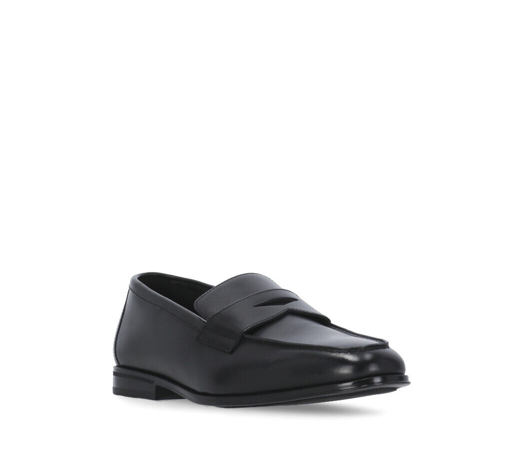 DOUCAL'S Mocassino Uomo Penny Adler Decò-Nero