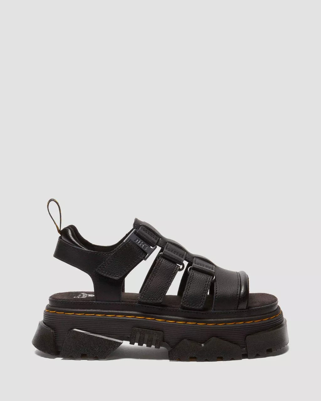Dr. Martens Sandalo Donna Mattison 3 Strap-Athena Black
