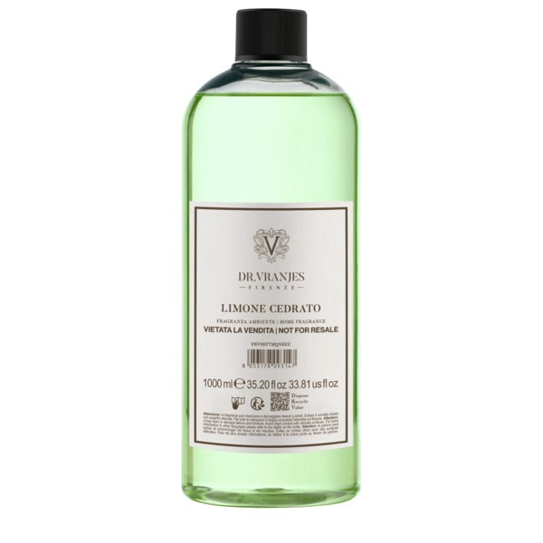 DR. VRANJES REFILL FRAGRANZA AMBIENTE 1000ML-Limone Cedrato