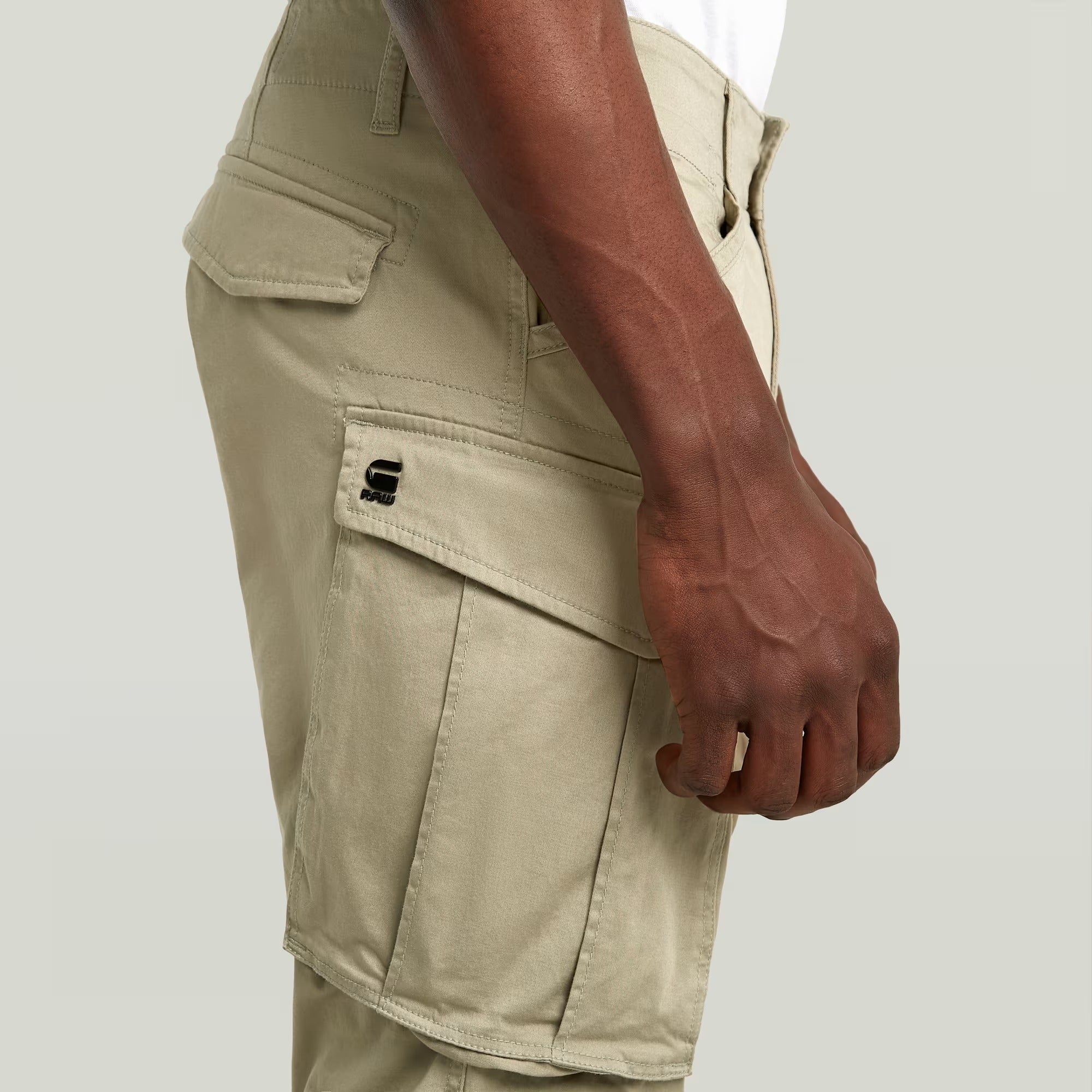 G-STAR RAW Pantalone Uomo Rovic Zip 3D Regular Tapered-Dune