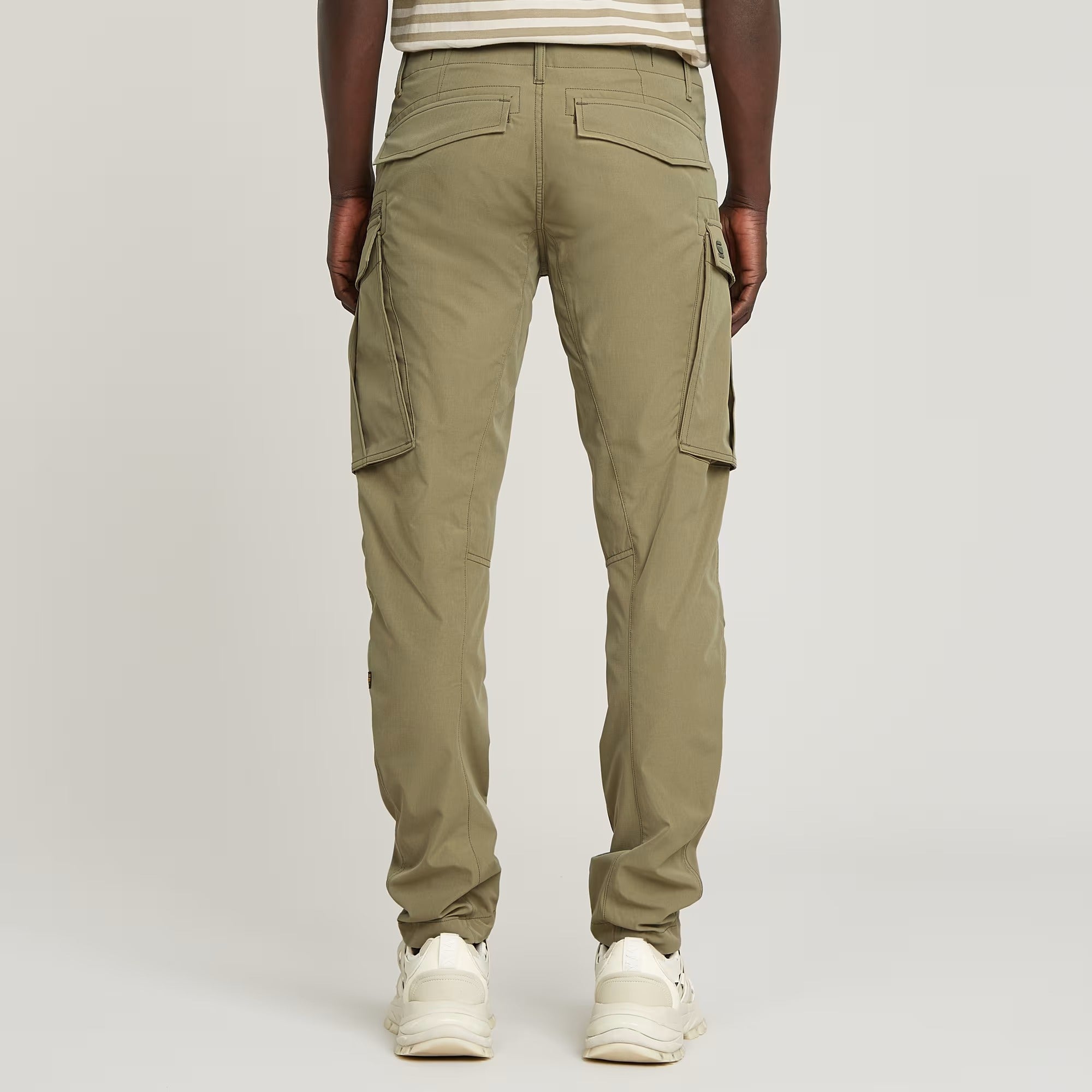 G-STAR RAW Pantalone Uomo Rovic Zip 3D Regular Tapered-Ensis Green