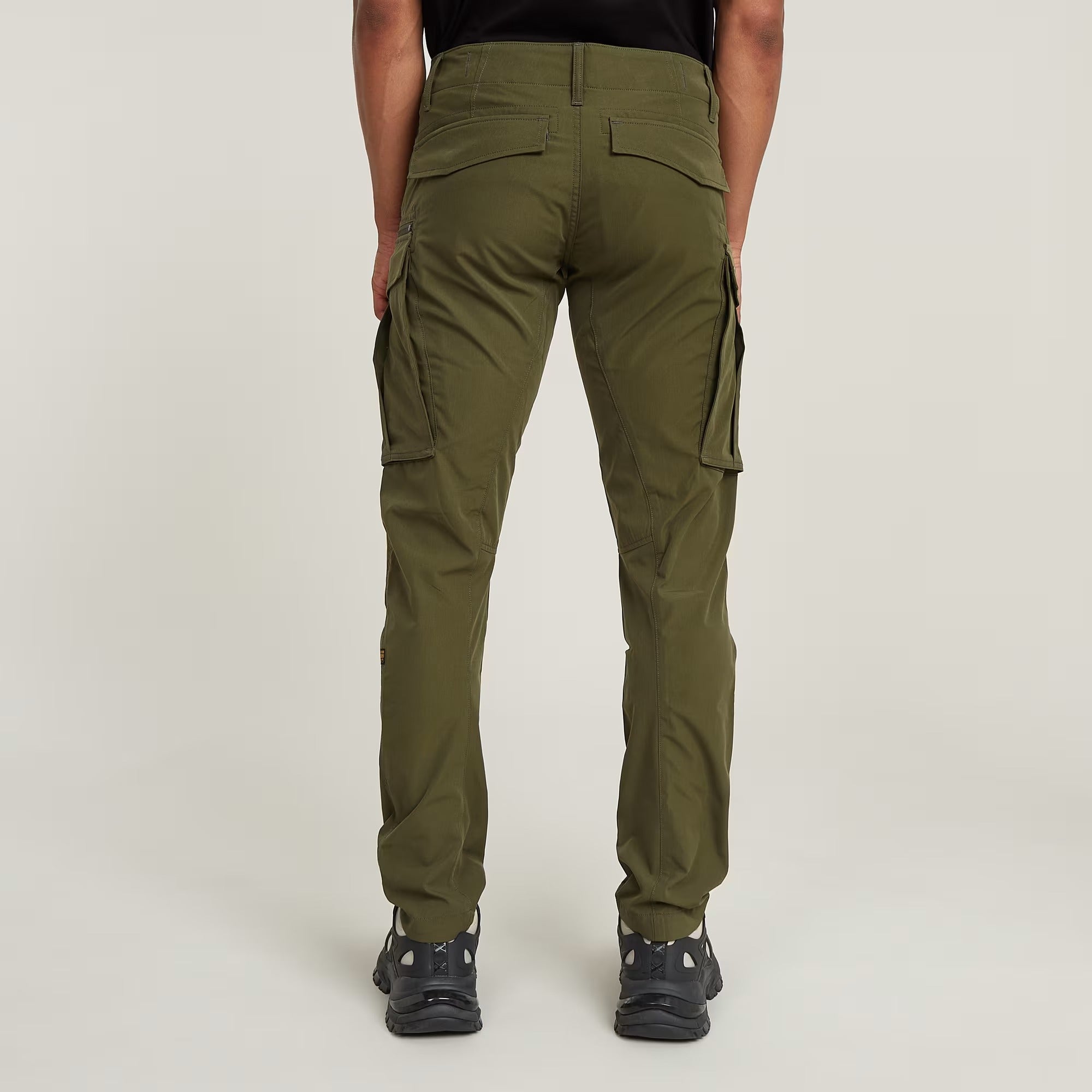 G-STAR RAW Pantalone Uomo Rovic Zip 3D Regular Tapered-Shadow Olive
