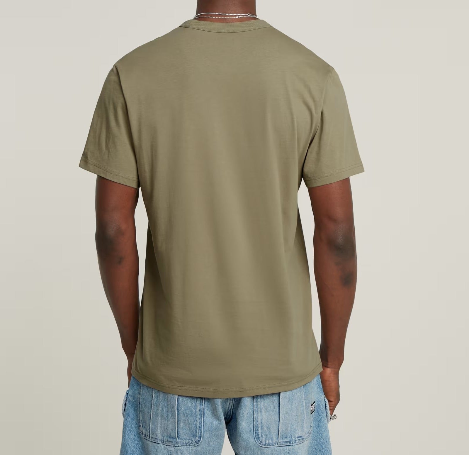 G-STAR RAW T-Shirt Uomo Nifous-Ensis Green