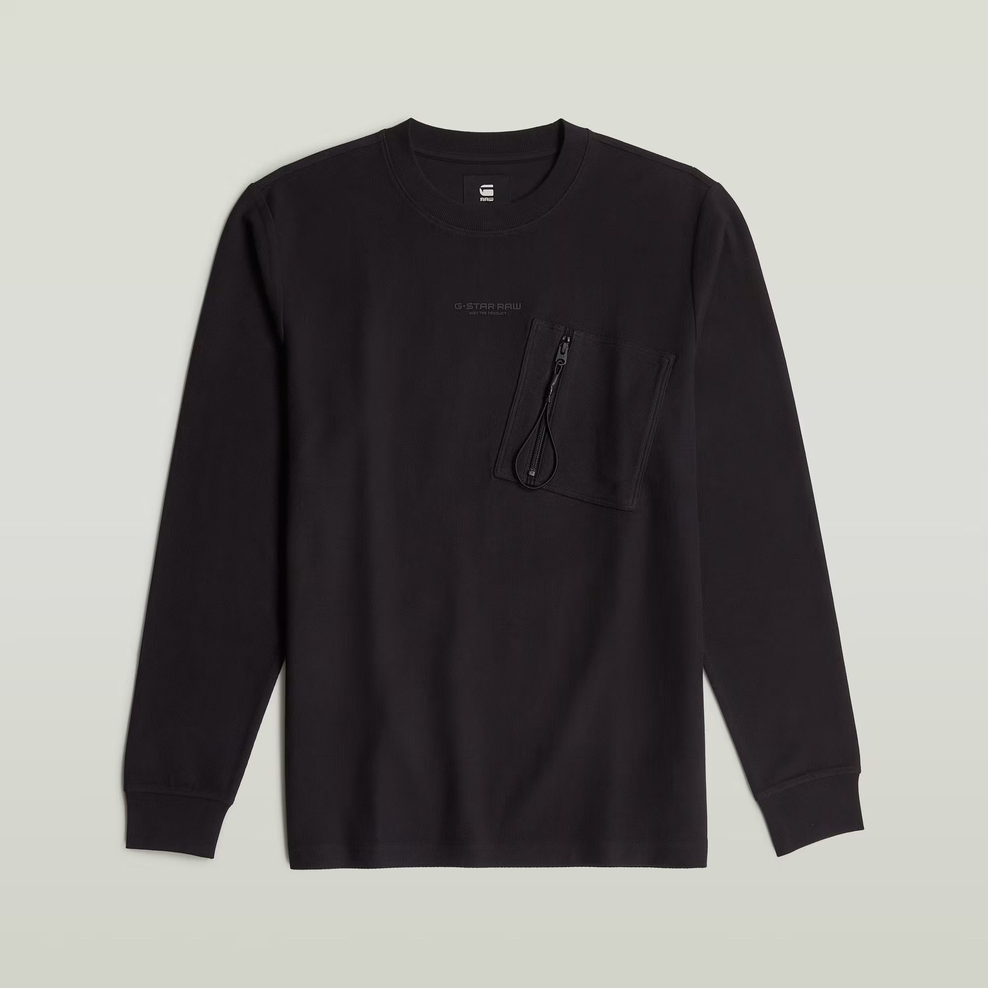 G-STAR RAW Maglia Uomo Tweeter Pocket-Black