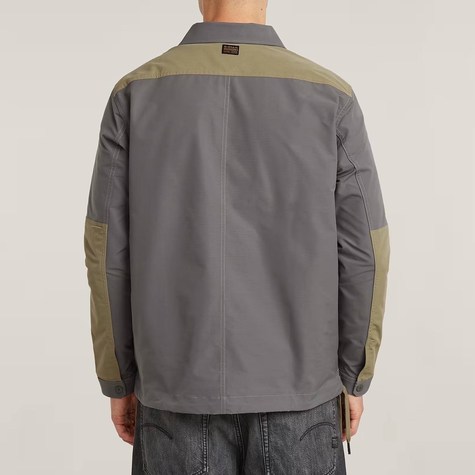 G-STAR RAW Camicia Uomo One Pocket Relaxed Pm-Grey