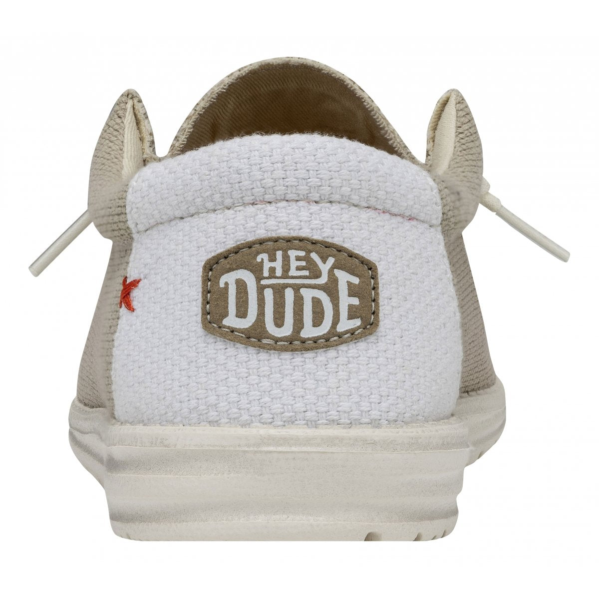 HEY DUDE Mocassino Uomo Wally Braided-Off White