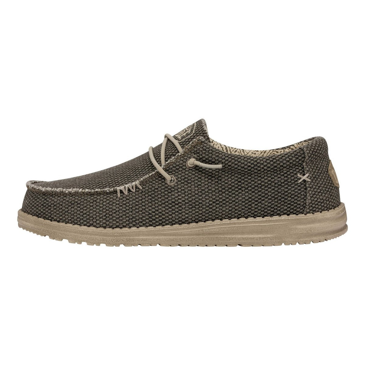 HEY DUDE Mocassino Uomo Wally Braided-Army