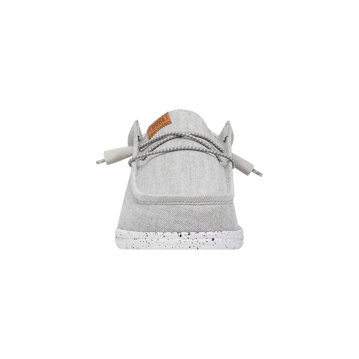 HEY DUDE Mocassino Uomo Wally Washed Canvas-Light Grey