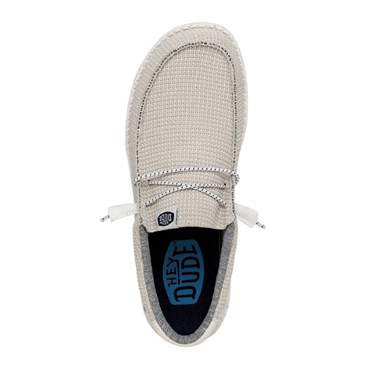 HEY DUDE Mocassino Uomo Wally Sport Mesh-White