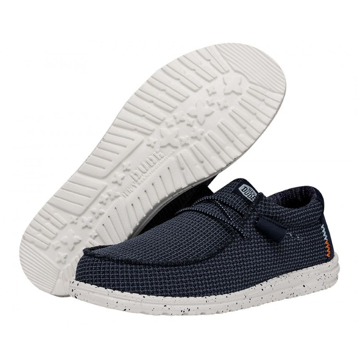 HEY DUDE Mocassino Uomo Wally Sport Mesh-Navy