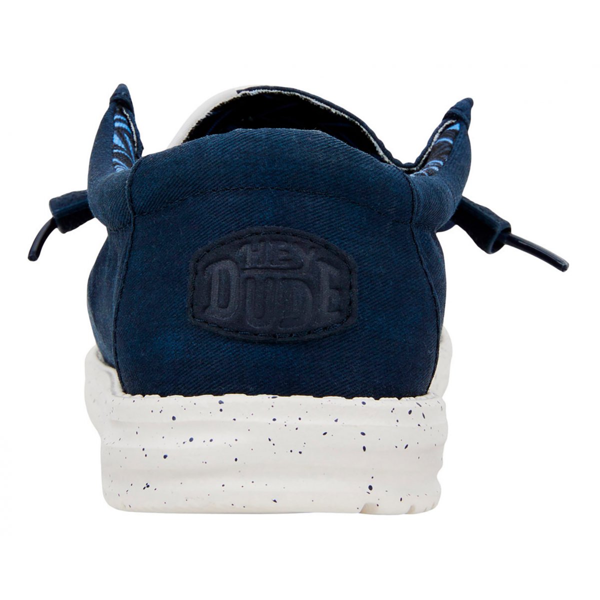 HEY DUDE Mocassino Uomo Wally Canvas M-Navy