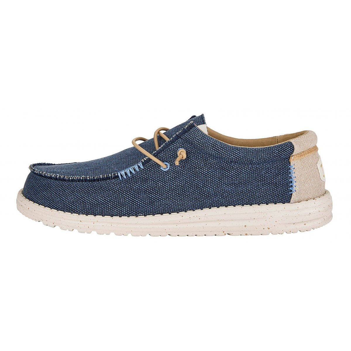 HEY DUDE Mocassino Uomo Wally Coastline Jute M-Navy