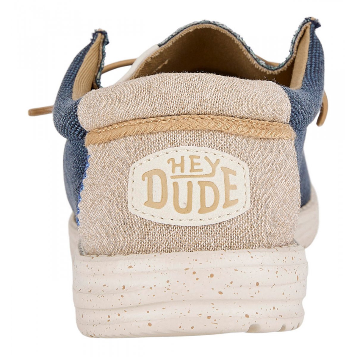 HEY DUDE Mocassino Uomo Wally Coastline Jute M-Navy