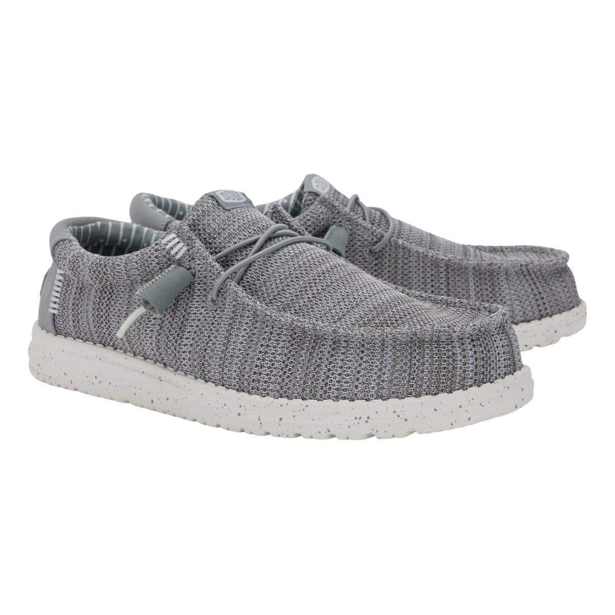 HEY DUDE Mocassino Uomo Wally Stretch Sox M-Grey