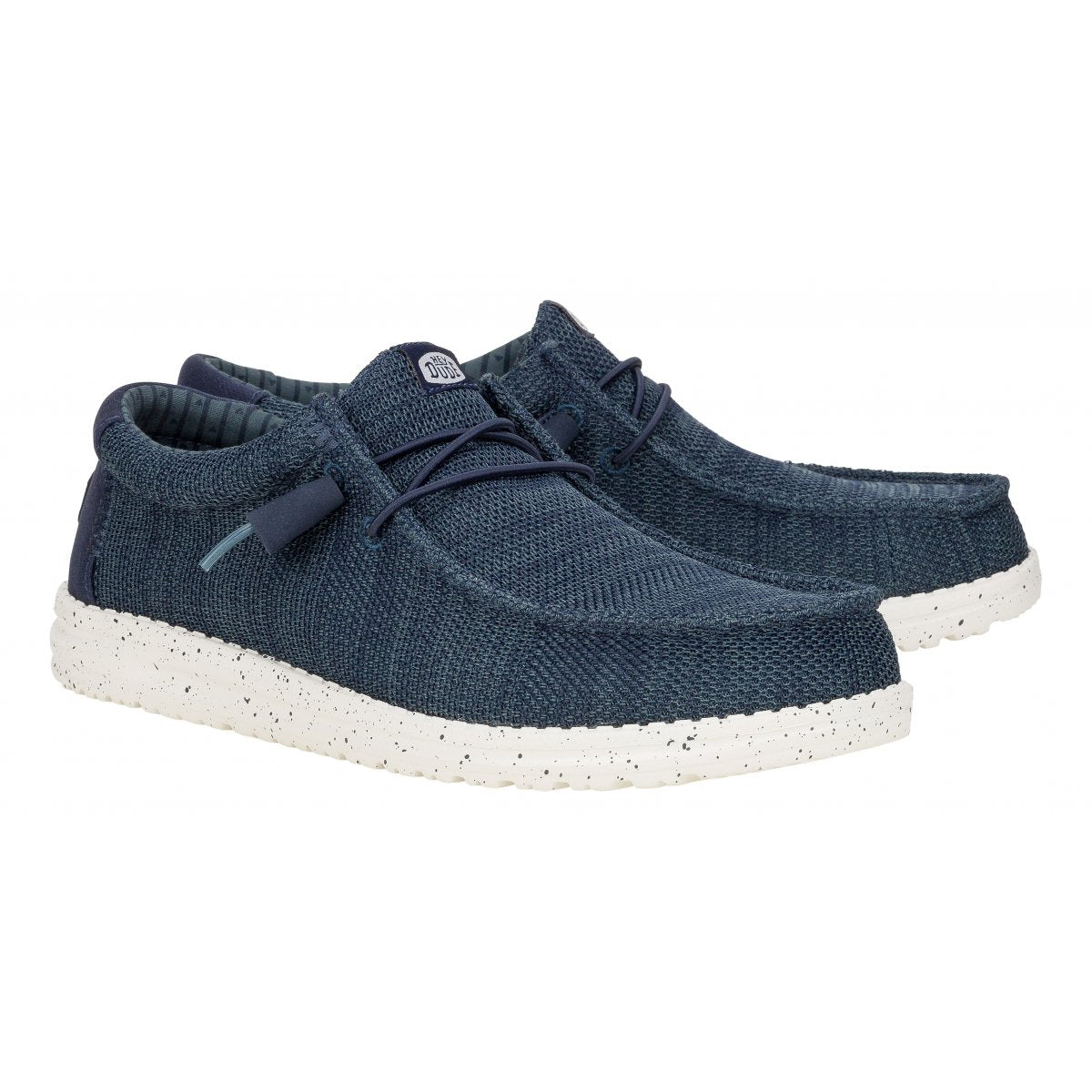 HEY DUDE Mocassino Uomo Wally Stretch Sox M-Navy