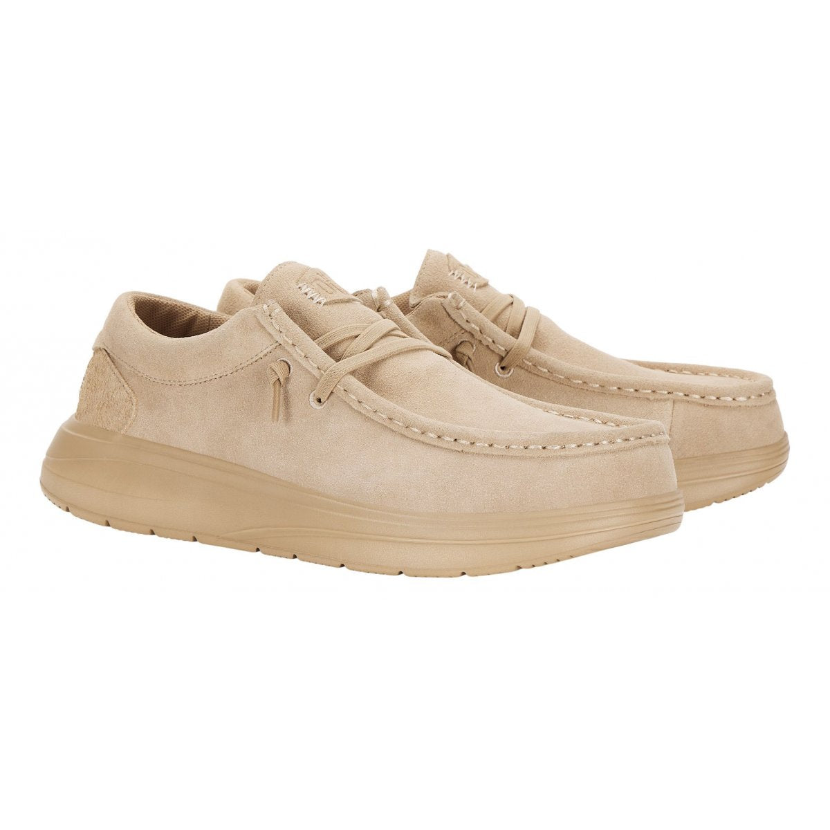 HEY DUDE Mocassino Uomo Wally Xtra Suede M-Tan