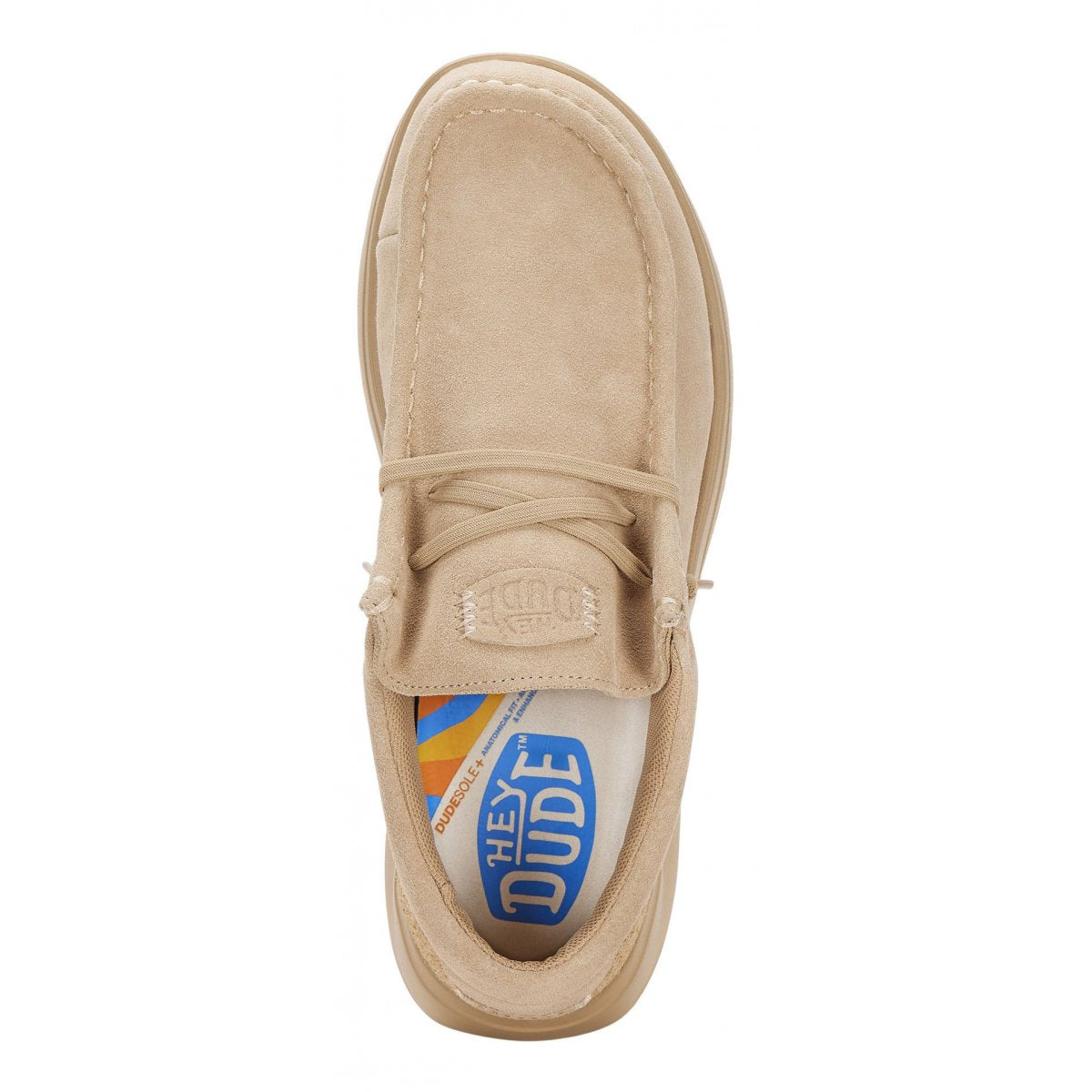 HEY DUDE Mocassino Uomo Wally Xtra Suede M-Tan