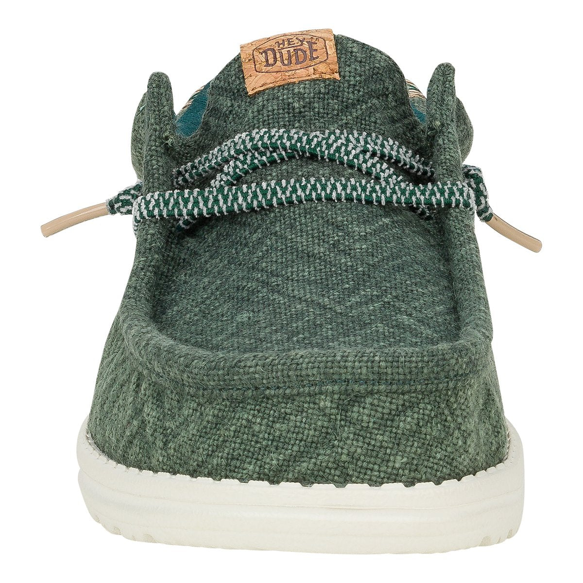 HEY DUDE Mocassino Uomo Wally Jute-Sea Green