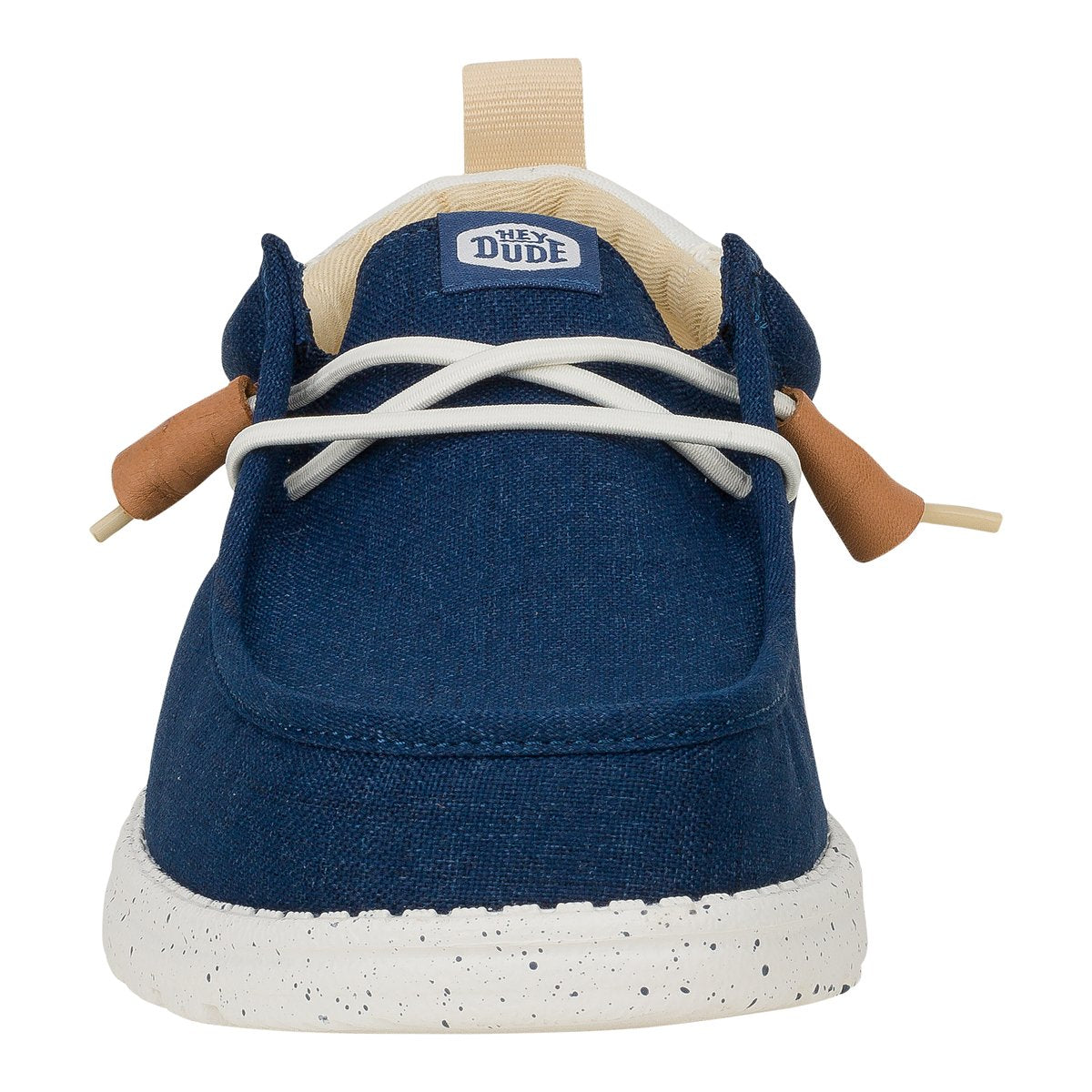 HEY DUDE Mocassino Uomo Wally Summer Linen-Sargasso Blue white