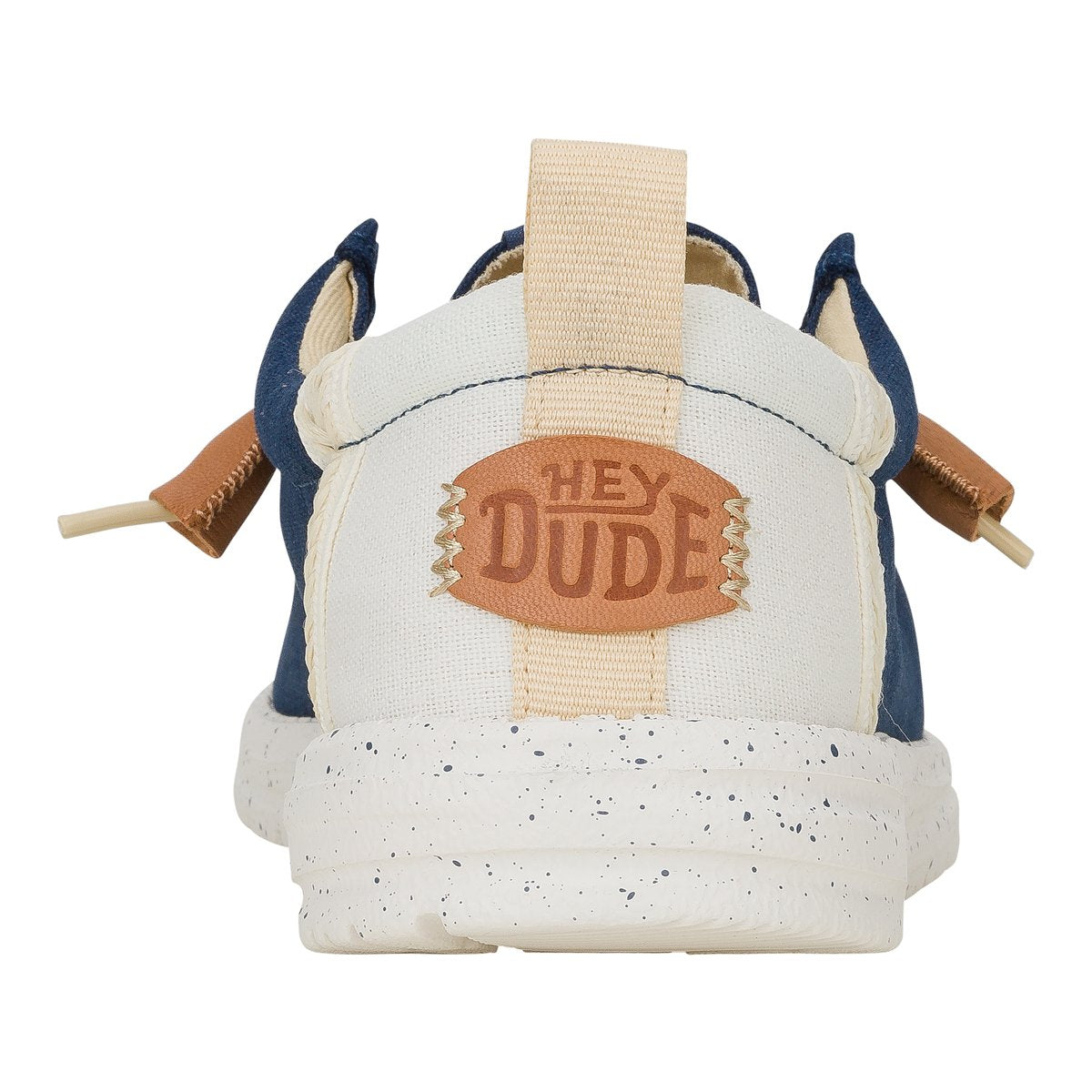 HEY DUDE Mocassino Uomo Wally Summer Linen-Sargasso Blue white