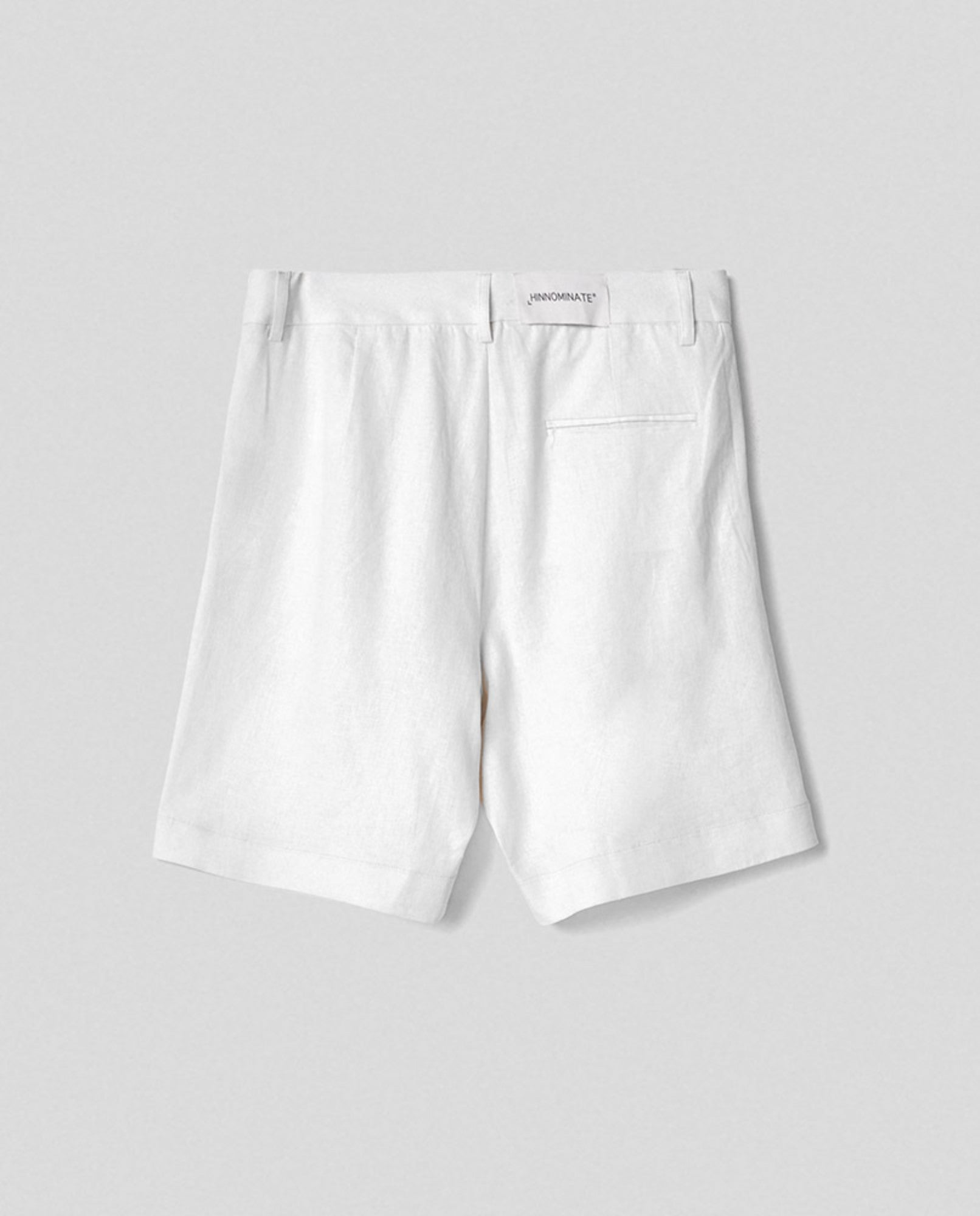 HINNOMINATE Shorts Donna Lino pinces-Bianco