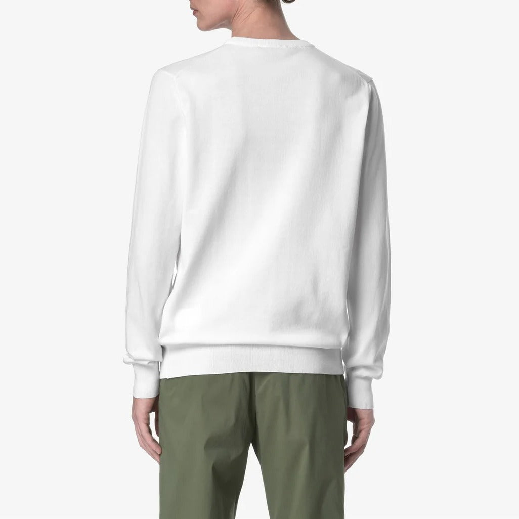 K-WAY Maglia Uomo Sebastien Cotton PS-White