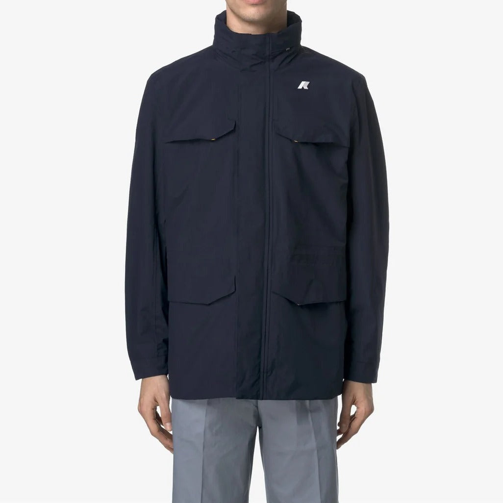 K-WAY Giubbino Uomo Manuel Ottoman-Blue Depth