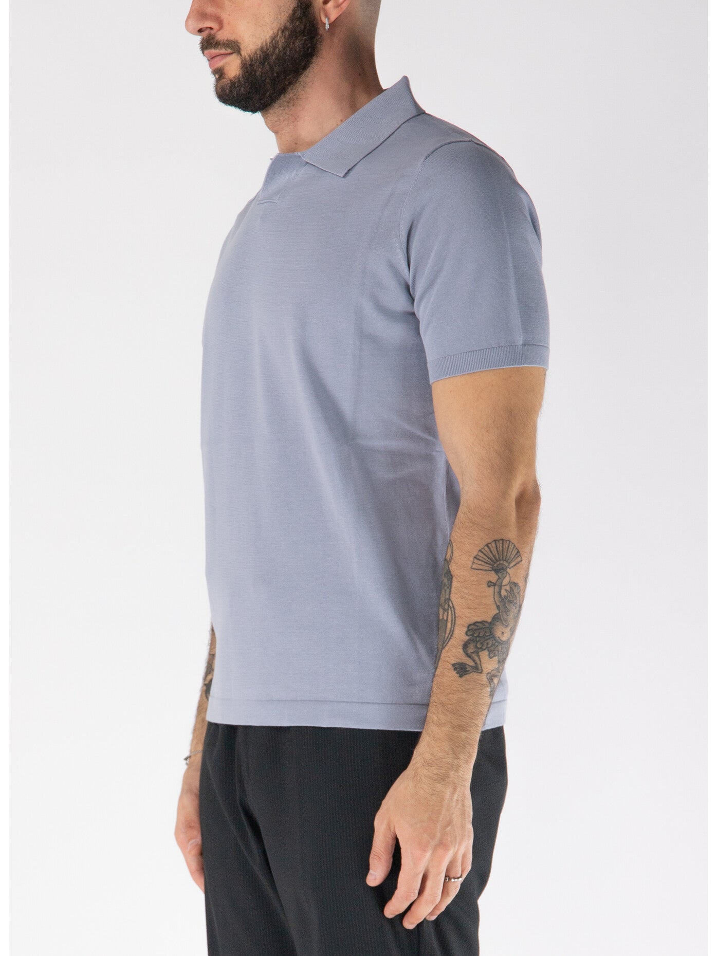 KANGRA Polo Uomo Cotone-Polvere