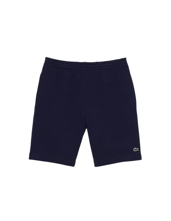 LACOSTE Shorts uomo Cotone Organico-Blu Navy