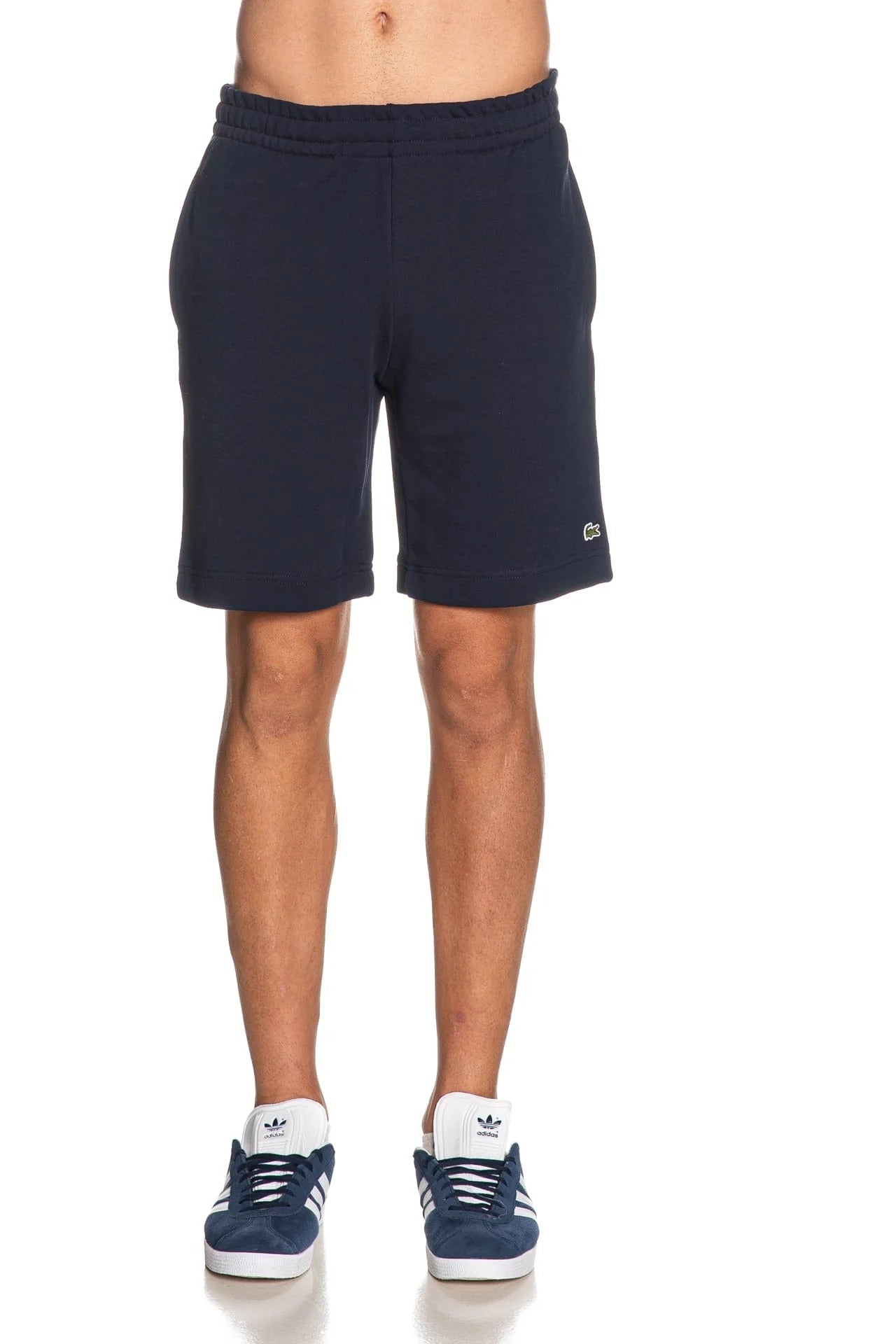 LACOSTE Shorts uomo Cotone Organico-Blu Navy