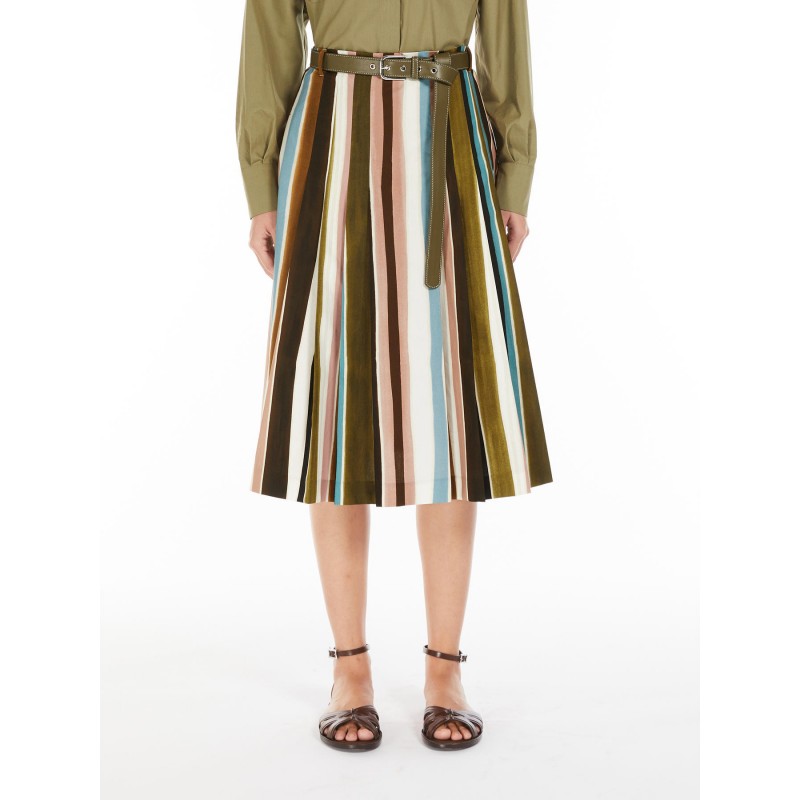 MAX MARA Gonna Donna Midi Bassano-Riga Multicolor