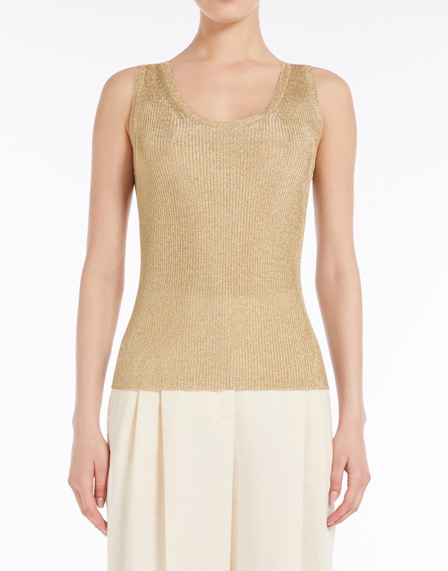 MAX MARA Top Donna Hardy-Oro