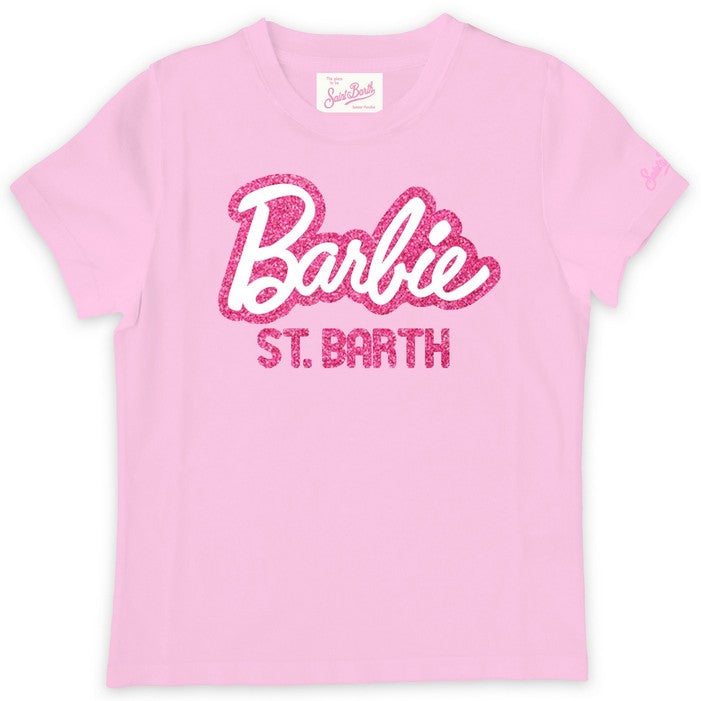 MC2 SAINT BARTH T-Shirt Bambina Elly-Barbie Rosa