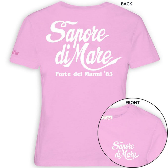 MC2 SAINT BARTH T-Shirt Donna Emilie-Sapore Mare Rosa