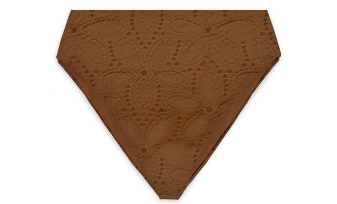 MC2 SAINT BARTH Costume Slip Donna Sibilla-Big Daisy Marrone