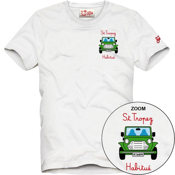 MC2 SAINT BARTH T-shirt Uomo cotton classic-Tropez Habitué