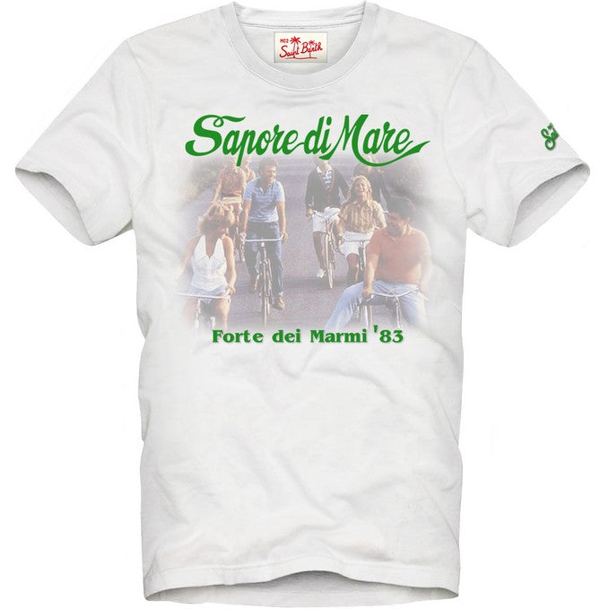 MC2 SAINT BARTH T-shirt Uomo cotton classic-Sapore Bici