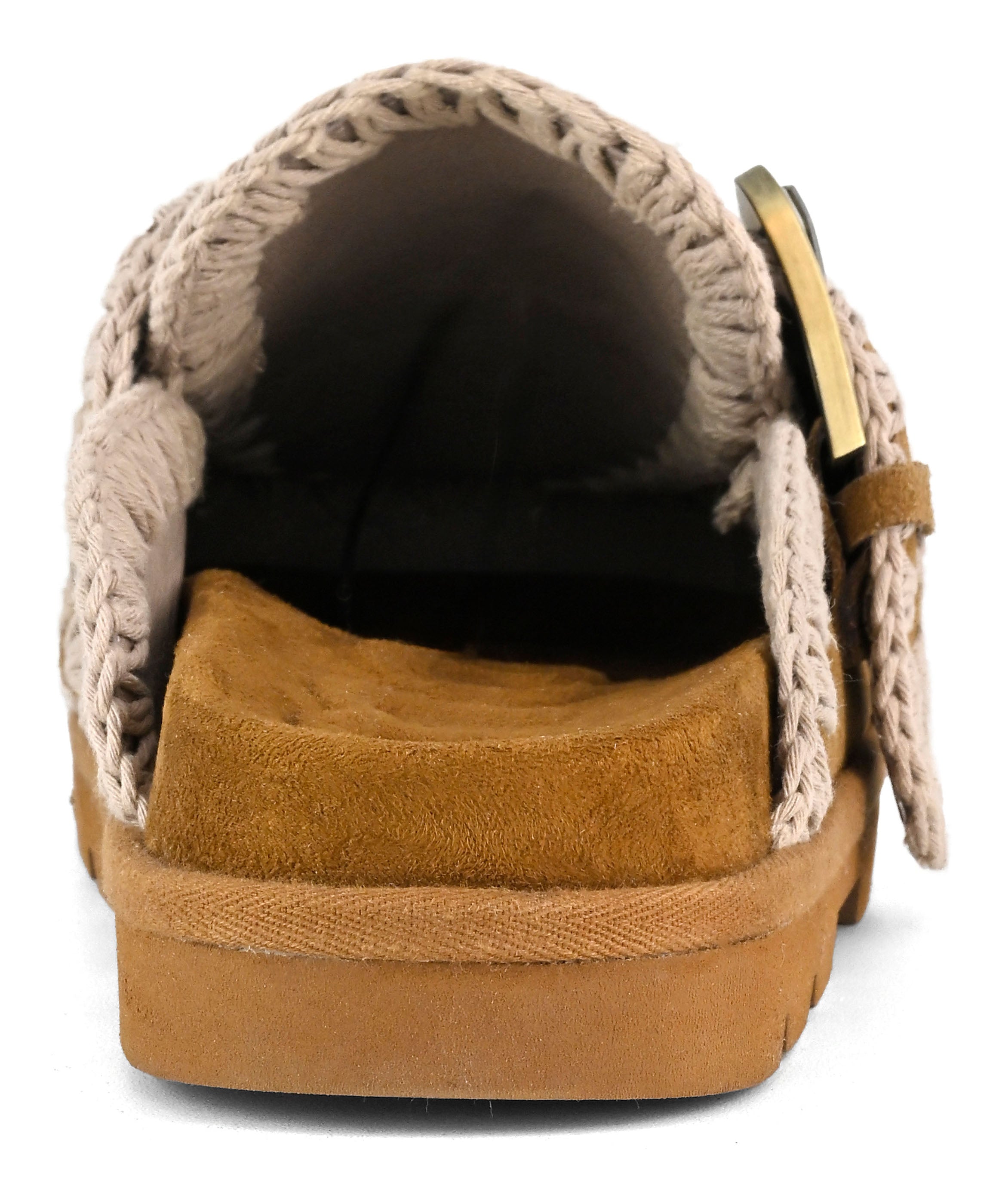MOU Sabot Low bio two-buckles-Cognac