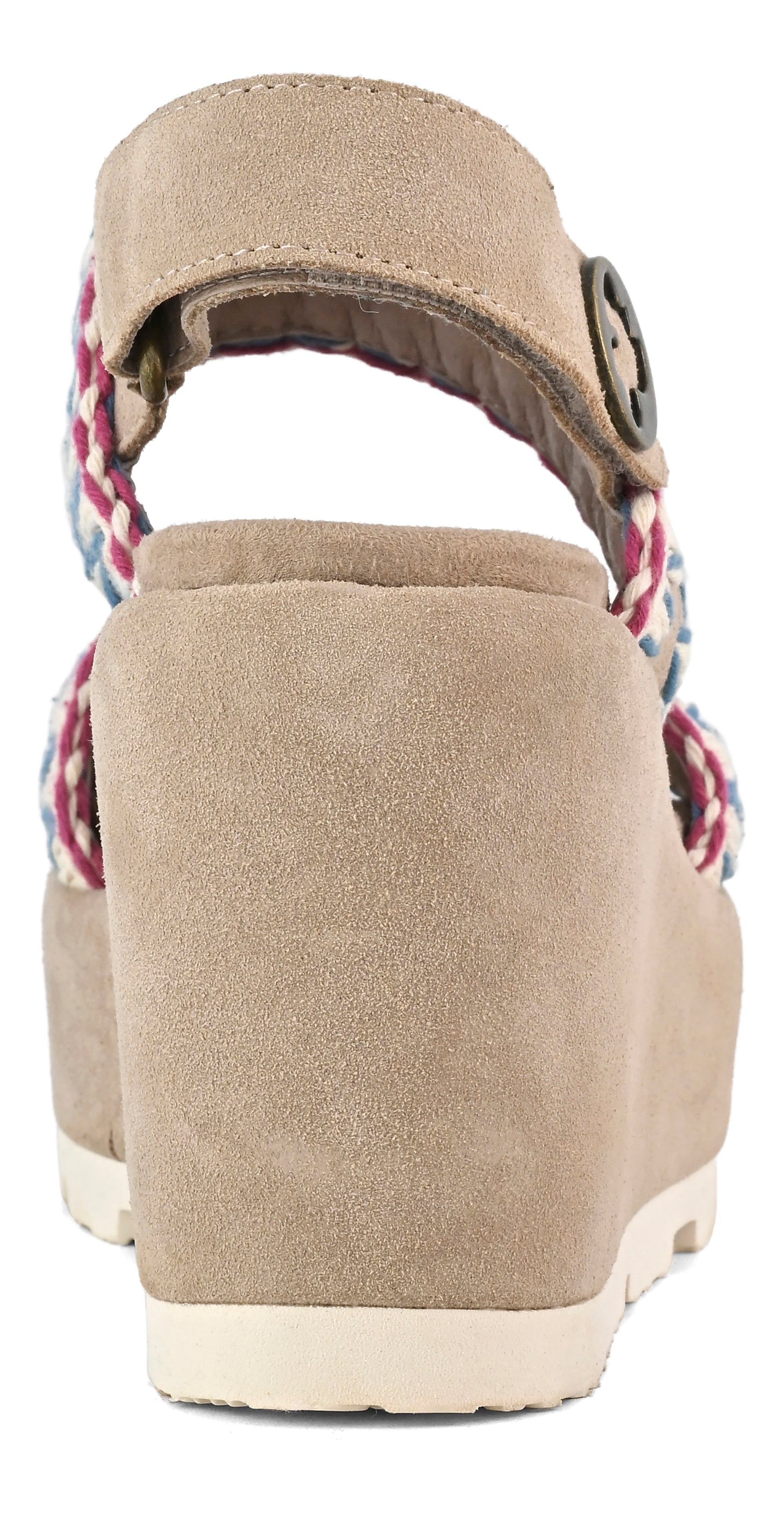 MOU Sandalo Eva Wedge two straps-Beige Sand