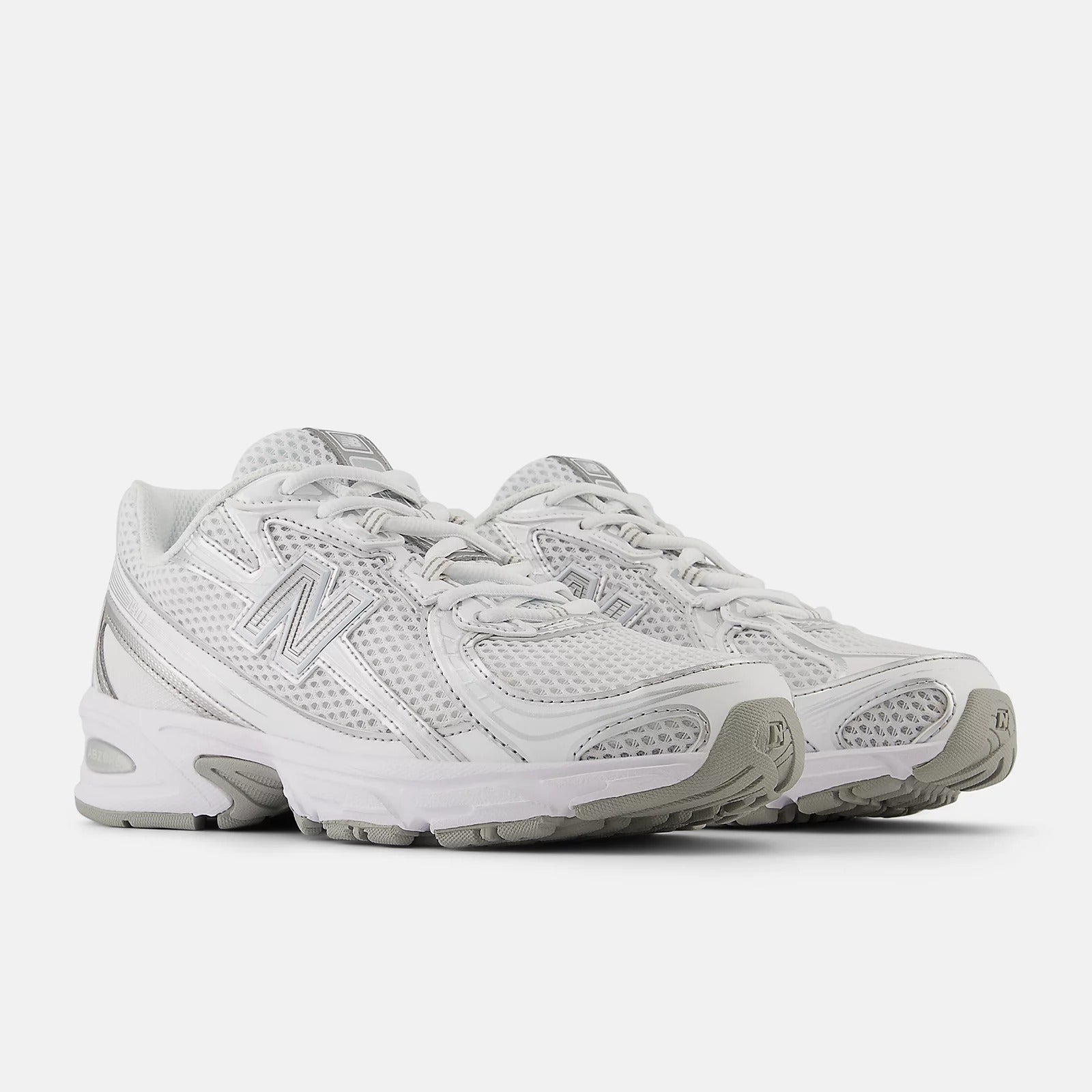 NEW BALANCE Sneaker Unisex 740-White Silver Metallic Reflection