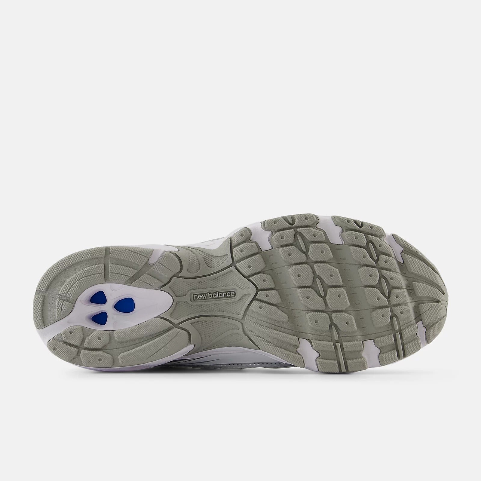 NEW BALANCE Sneaker Unisex 740-White Silver Metallic Reflection