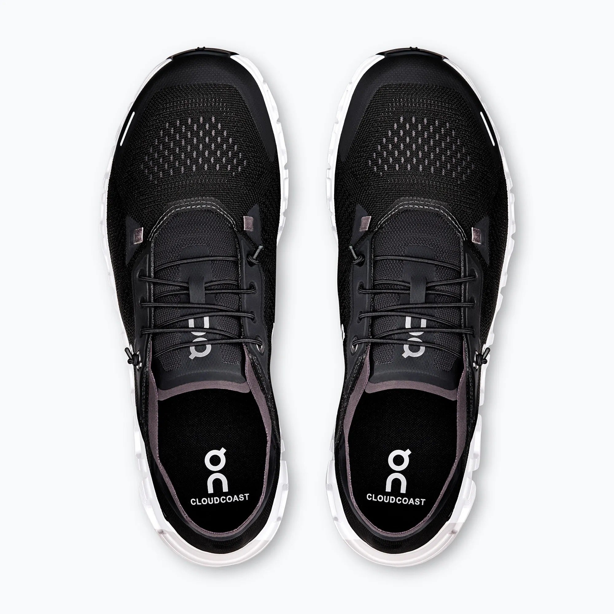 ON Sneaker Uomo Cloud 6 Coast-Black White