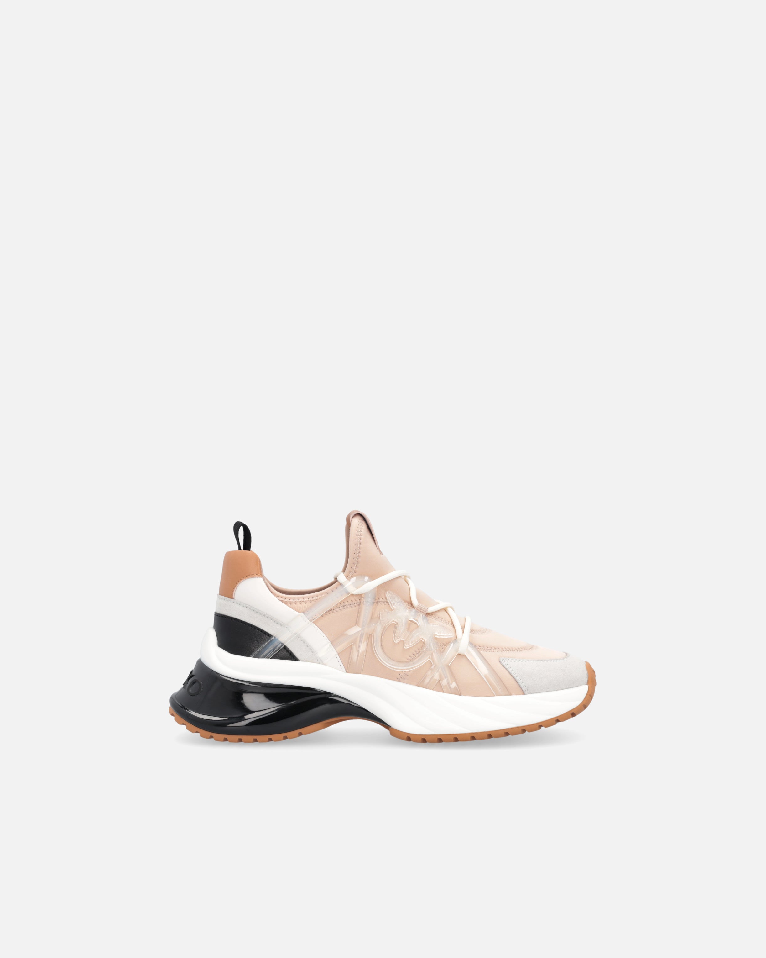 PINKO Sneaker Donna Satin Ariel 01-Beige