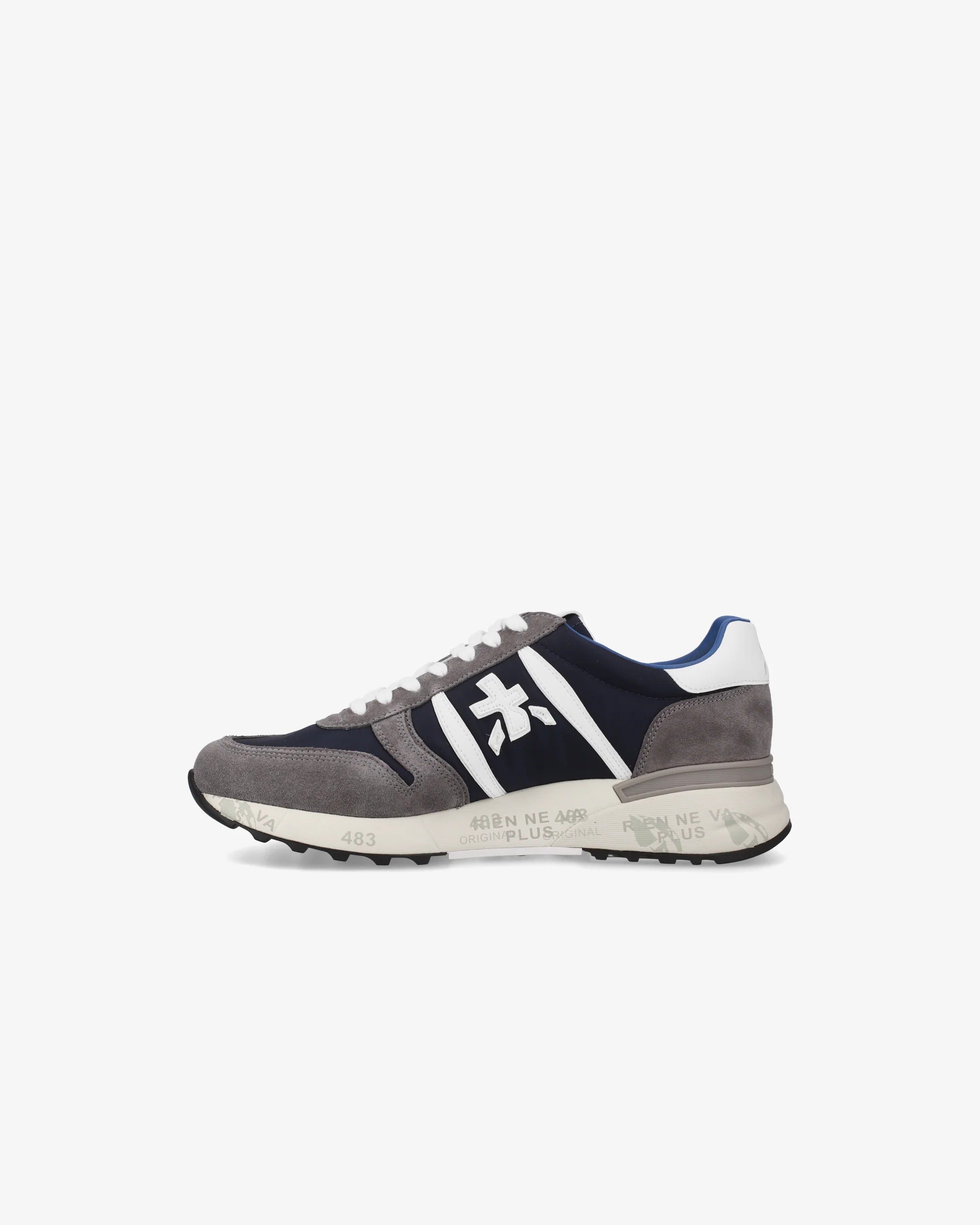 PREMIATA Sneaker Uomo Lander 7203-Blu Grigio