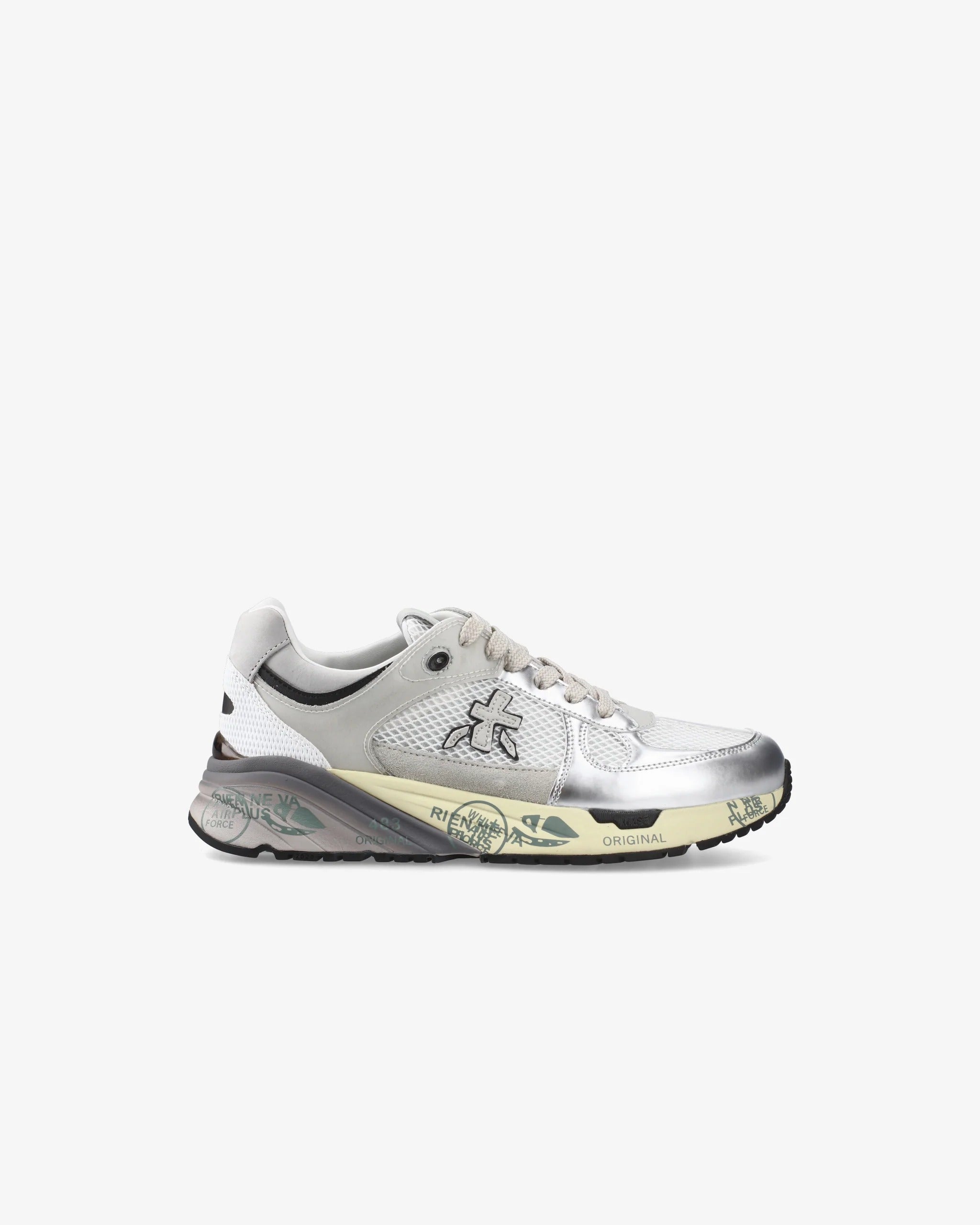 PREMIATA Sneaker Donna Mased 7402-Grigio Silver
