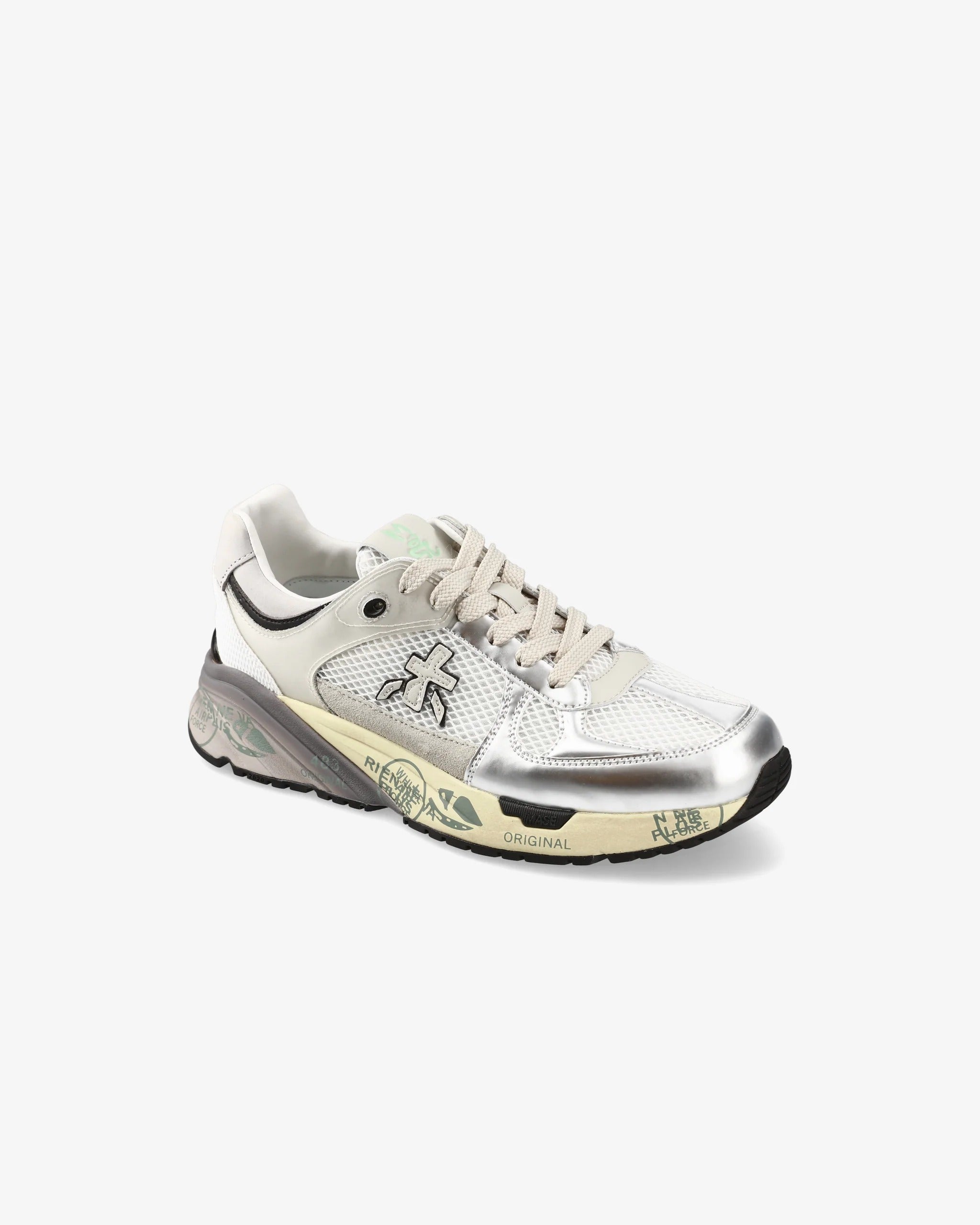PREMIATA Sneaker Donna Mased 7402-Grigio Silver