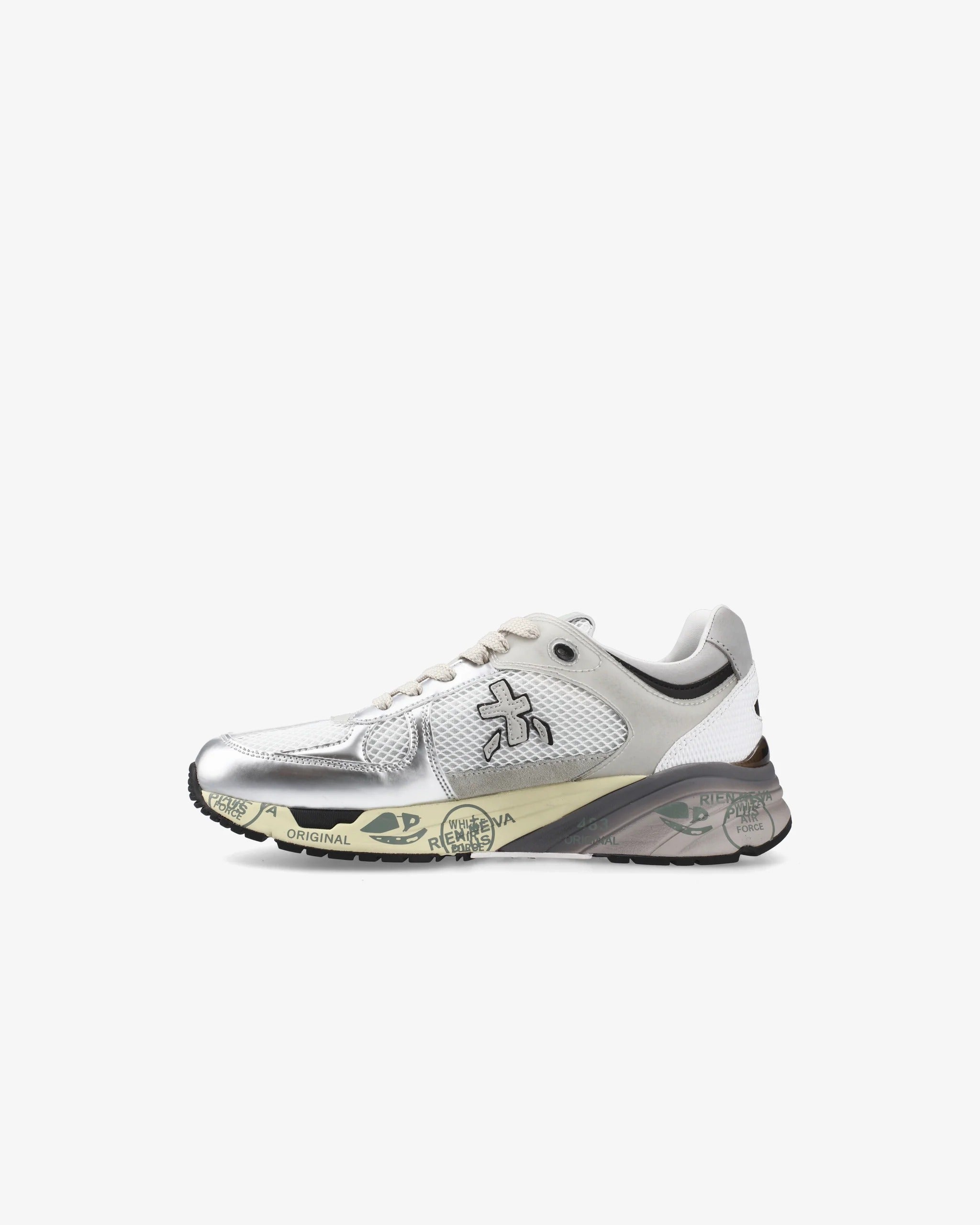PREMIATA Sneaker Donna Mased 7402-Grigio Silver